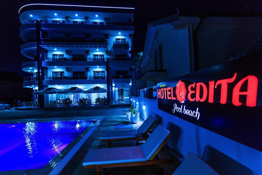 Hotel Edita Улцинь Экстерьер фото