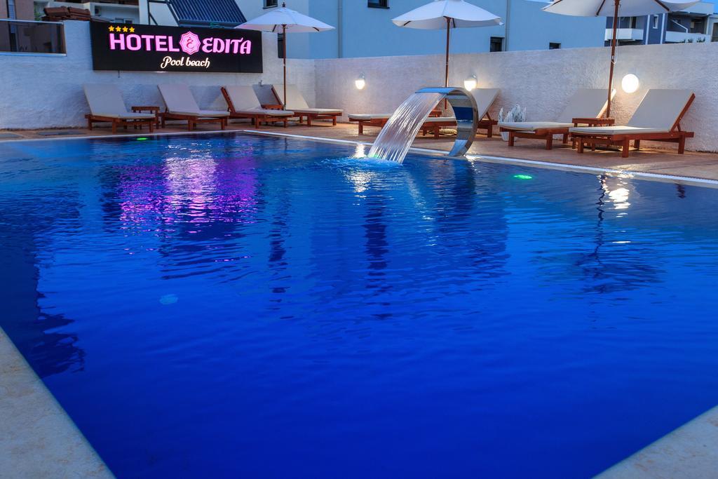 Hotel Edita Улцинь Экстерьер фото