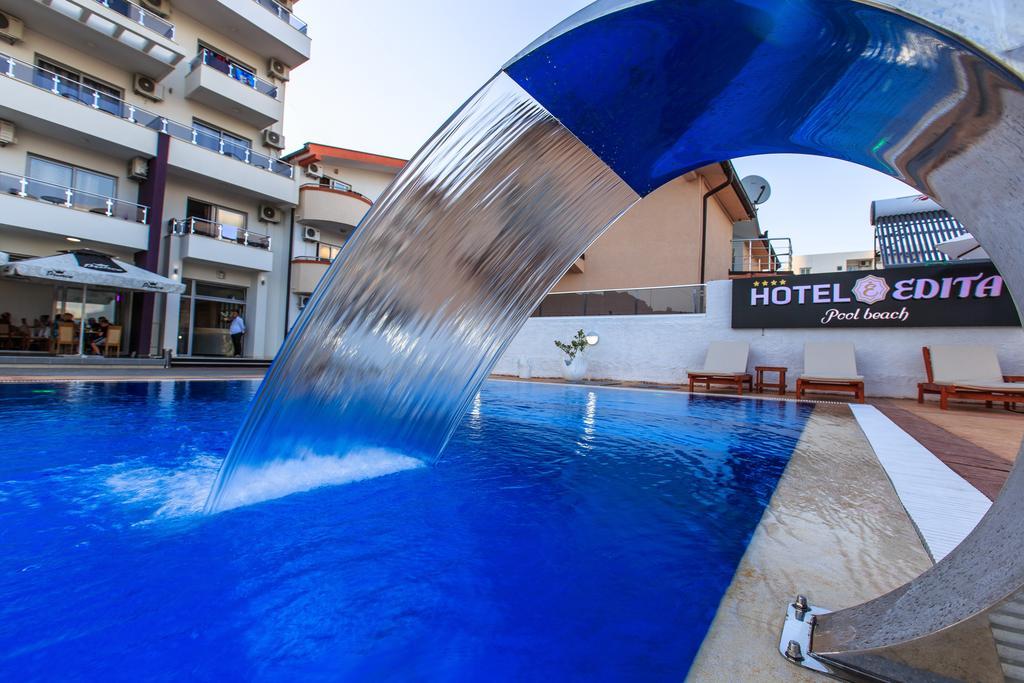Hotel Edita Улцинь Экстерьер фото