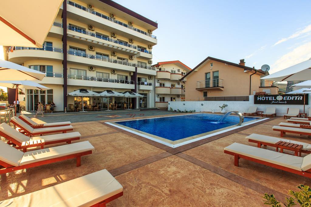 Hotel Edita Улцинь Экстерьер фото