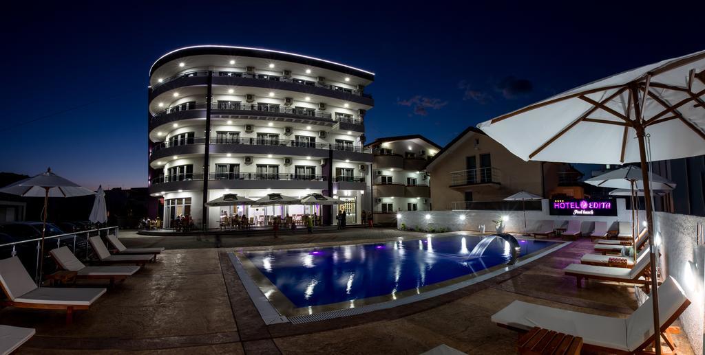Hotel Edita Улцинь Экстерьер фото