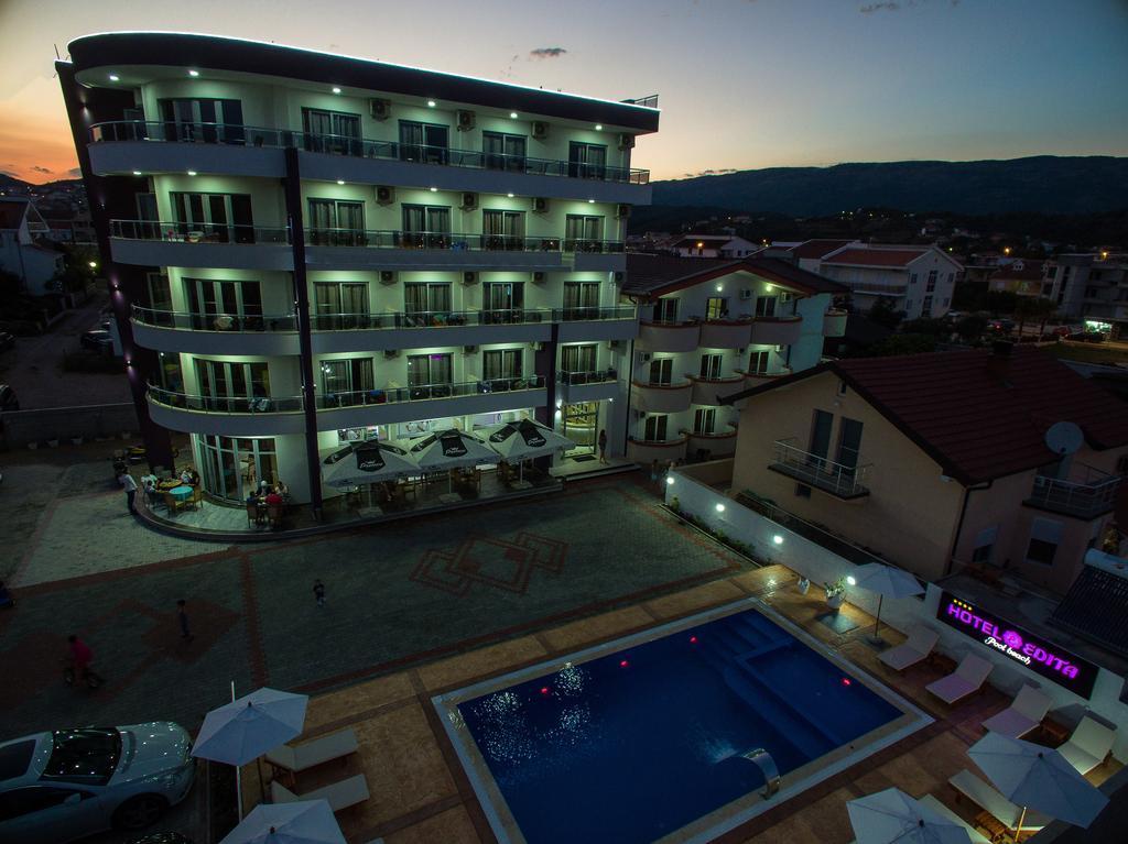 Hotel Edita Улцинь Экстерьер фото